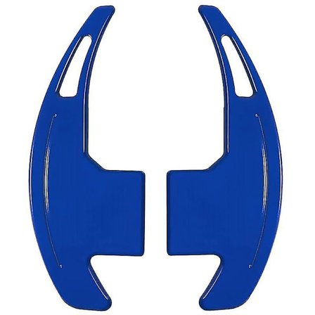 Forlengelsesdeksel for girskift på ratt for 2015-2021 tilbehør Aluminium (blå)