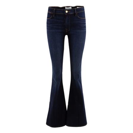 Frame Jeans Le High Flare Sutherland , Blauw , Dames , Maat: W29