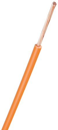 Nexans FQ Easy Asennuskaapeli H07Z1-R, 450/750 V 1x1,5 mm², oranssi, Liitäntätulpat & kaapelit