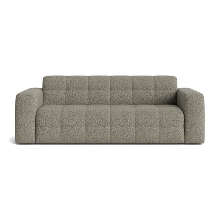 Paris 3 personers sofa - Puente Grøn - 223x98x77cm - Elegant & Robust 3 Personers Sofa med Uovertruffen Komfort - Stilfuld Farvepalette
