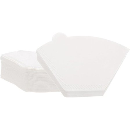 Kaffefilterpapir, 100 ark, 4 kegler, størrelse 101, engangspapirkande, kaffefilterpapir