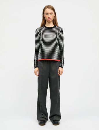 Mads Nørgaard Fine Merino Ivy Knit - Multi/patterned - M