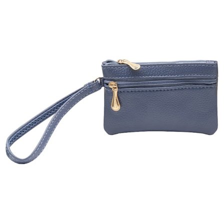 Bærbar Møntpung med Dobbelt Lynlås