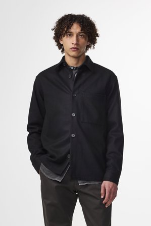 NN.07 Freddy 1630 Hybrid Herren Schwarz Wolle