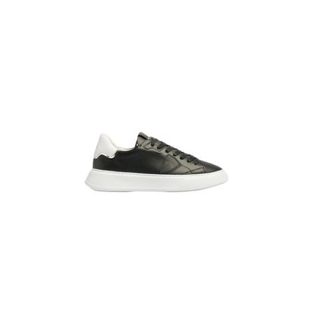 Philippe Model Side Logo Patch Sneakers , Zwart , Heren , Maat: 41 EU