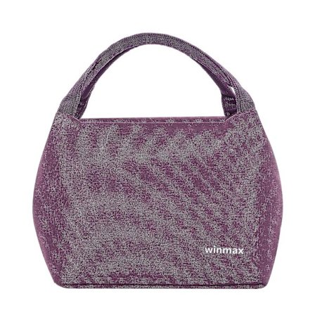 Lunch Bag Cute Lunch Box Ladies Insulated Lunch Tote Bag(Lila)
