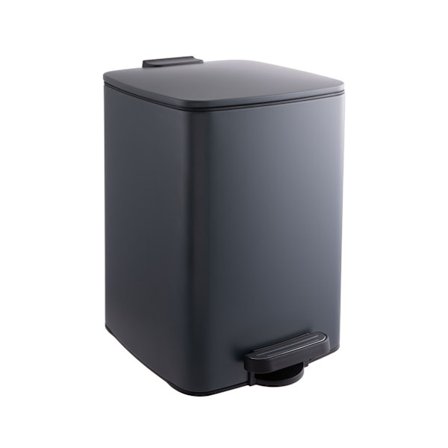 12L pedalbehållare för kök med mjukstängande lock