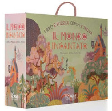Il mondo incantato. Libro e puzzle cerca e trova. Ediz. a colori. Con puzzle. Con Poster Claudia Bordin