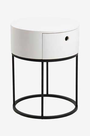 NORDFORM - Nattbord Polo - Hvit - Nattbord - Fra Homeroom