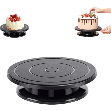 Roterande Tårtställ - Tårtfat - Tårtställ med Fot - Tårtfat - Tårtbricka - Tårtfat