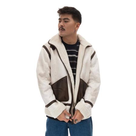 Alpha Industries, Winter Jackets Biały, Mężczyzna, Rozmiar: M