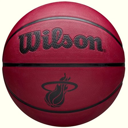 Wilson NBA Team Tribute Solid Miami Heat Ball WZ4025416XB