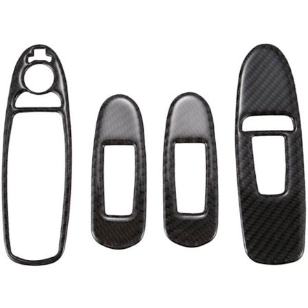 14-20 4 st fönsterlyftknapp i glasfiber för Q50 V37 interiör