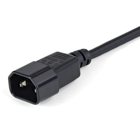 StarTech 1m Standard Computer Power Cord Extension C14 to C13 - strømforlengelseskabel - 1 m