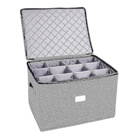 Vinglassoppbevaring rommer 12 vinglass eller vinfoldbar oppbevaringsboks kan også brukes til klær Shlm