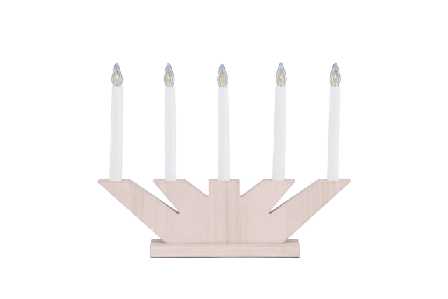 Venture Home Verbier Bordslampa Julbelysning Unisex Vit ONESIZE