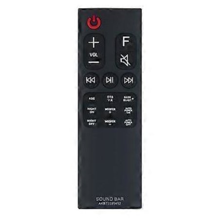 AKB75595412 Fjernbetjening erstattet til Sound Bar SK5 SK5Y SL5Y SL6Y SN6Y