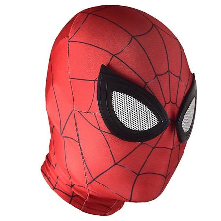 3D Digital Printing Cosplay Spider-Man Tett Kostyme Med Hette Maske for Voksne og Barn