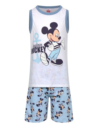Mickey Mouse Pyjama - White - 128