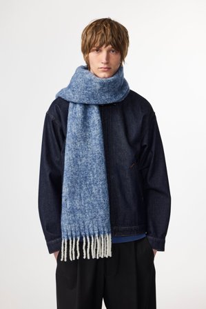 NN.07 Scarf Two 9006 Scarf Male Multi Wool Blend