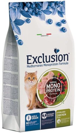 Exclusion Mediterraneo Monoprotein Noble Grain Cibo Secco Pollo