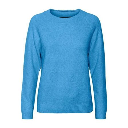 Vero Moda Doffy tröja med o-ringad dam - liten pojke blå - L