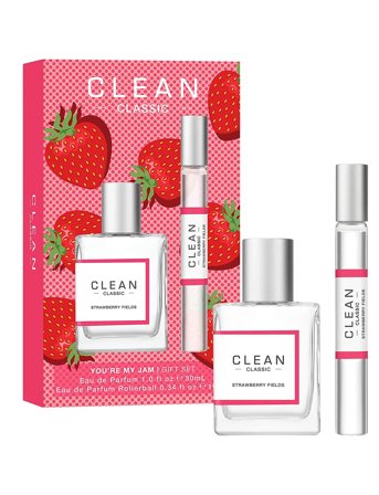 CLEAN Gift Set Classic Strawberry Fields Edp Duo - Nude - 40 ML