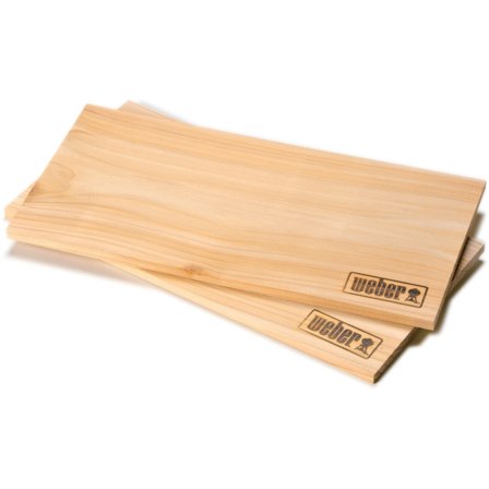 Weber Rökplanka Cederträd 2 st | Utematlagning > Grillar > Grilltillbehör | Bagaren och Kocken