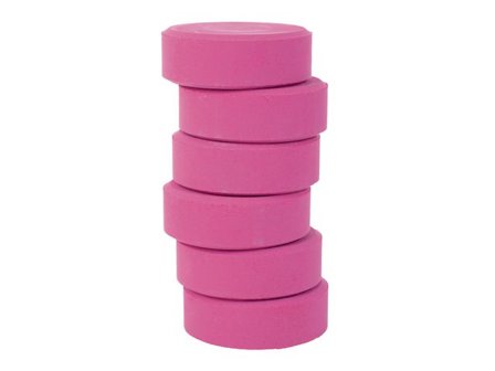PLAYBOX Färgpuckar 57mm, rosa 6/fp - Lyreco - Skola och förskola - Målarfärg och tillbehör - Färgblock