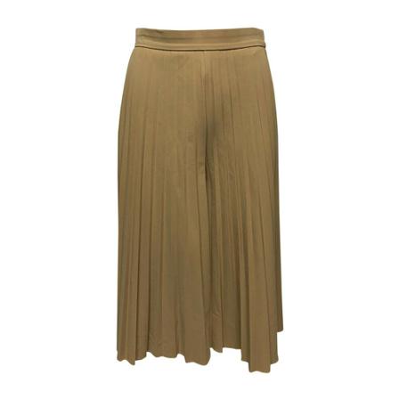 Givenchy Pre-owned, Pleated Palazzo Pants Beige, Dames, Maat:S,polyester