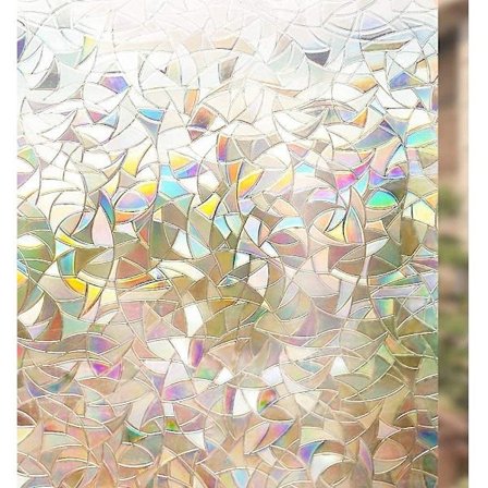 Kuviollinen Ikkunakalvo, Sateenkaarivaikutteinen Ikkunakalvo 45x200cm, Sähköstaattinen