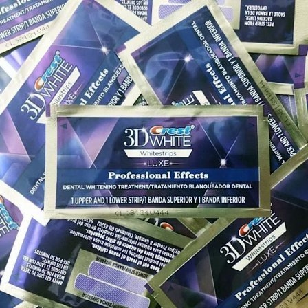 Ammattimaiset hampaiden valkaisuliuskat White Luxe, 5 kpl [YJD]