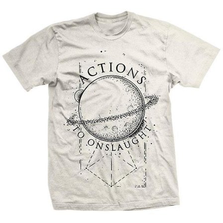 Actions To Onslaught Planet T-shirt