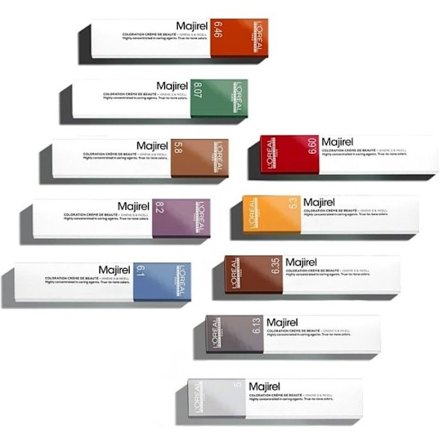 Permanent färgning - L'OREAL PROFESSIONNEL - Majirel nr 5 - Ljusbrun - 50ml - Kräm