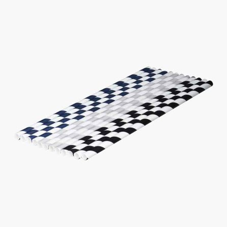 Randiga sugrör 100-pack