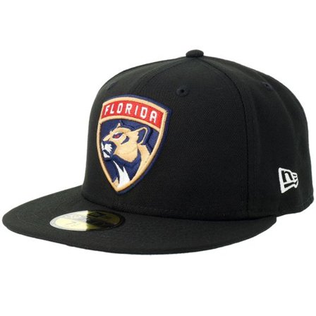 New Era - NHL Svart fitted Keps - Florida Panthers 59FIFTY Black/White Fitted @ Hatstore