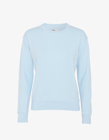 Women Classic Organic Crew - Polar Blue - XS