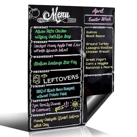 16"x12" 7 Dages Magnetisk Kalender Til Køleskab Indkøbsliste