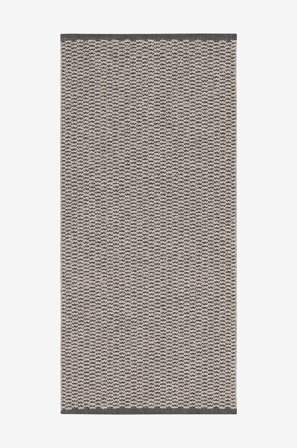 Horredsmattan - Matto Mixed Signe - Harmaa - Puuvilla- & räsymatot - 70X250 - - Homeroom