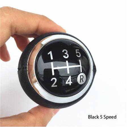Växelreglage för bil växelspak 5/6 hastighet SVART 5SPEED black 5Speed