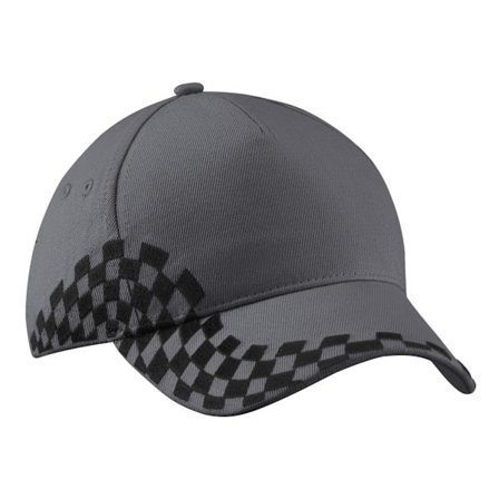 Beechfield Unisex Grand Prix Baseball Cap (2-pack) One Size