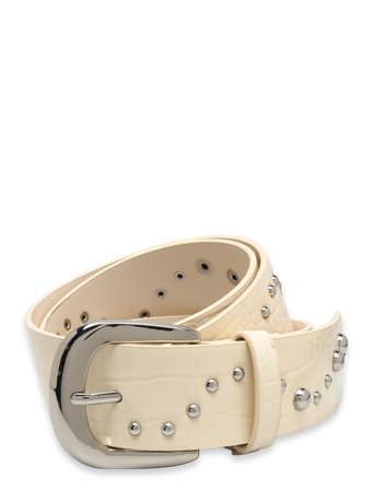 Monki Decorative Belt - Cream - S