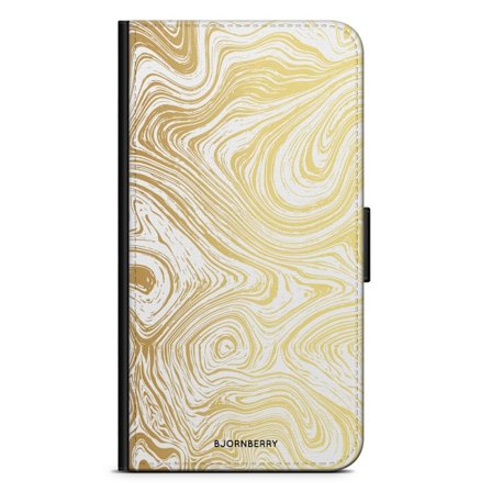 Bjornberry Fodral Samsung Galaxy S9 - Guld Marmor