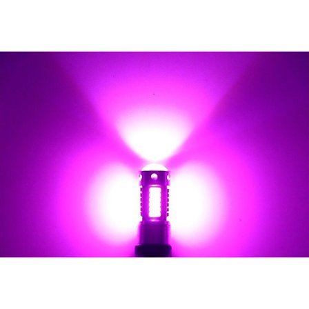 1 kpl Canbus PW24W PWY24W LED-lamput Vilkkuvalo Päiväajovalo 4014 30smd DRL Sumuvalot Amber keltainen Valkoinen Punainen 12V