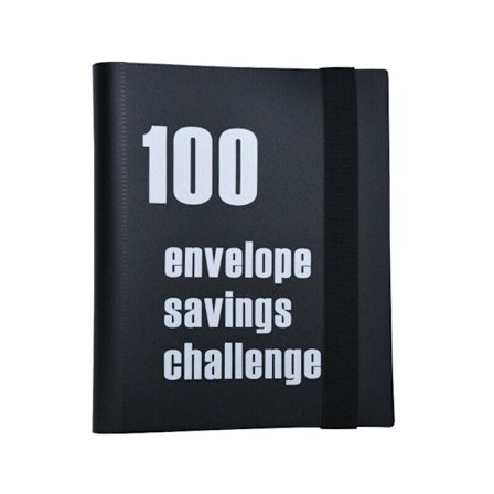 100 Dages Par Udfordring Binder Budget Binder SORT