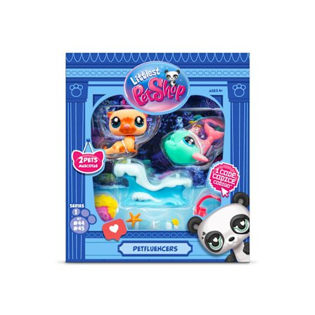 Littlest Pet shop Petfluencer Pair Shell-Fie Fun