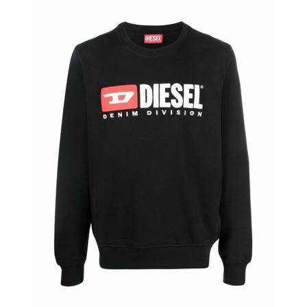 Diesel - Tröjor - Svart - Herr - Storlek: L, Herr, Storlek: L