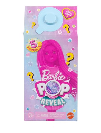 Pop Reveal Chelsea Shakes Series Doll With Scent & Color Change Patterned Barbie