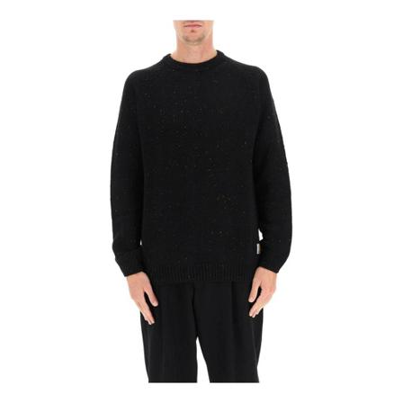 Carhartt Wip - Stickade Tröjor - Svart - Herr - Storlek: Xl, Herr, Storlek: XL