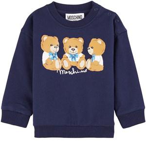Moschino Branded Graphic Sweatshirt Navy 9-12 Months - Jumpers and knitwear - 9-12 months - Navy - Junge